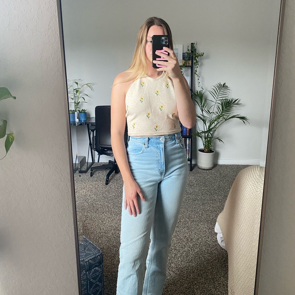 Summer Sunflower Top
